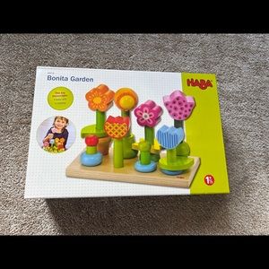 Brand NEW Wood & Sustainable Garden Colorful Building Learning Toy💙💗❤️